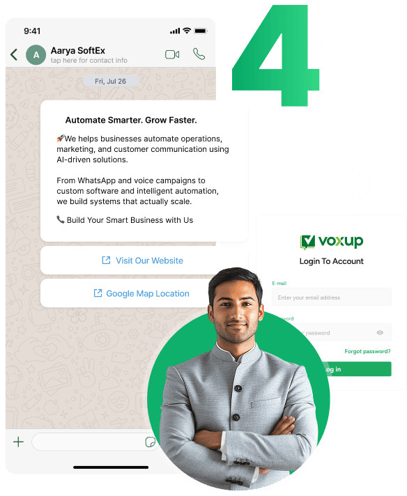 Voxup Platform - WhatsApp, Voice AI & CRM